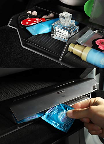TESLA MODEL S MODEL X 2017-2022 Glove box clamshell storage box Car central control storage box (Glove box clamshell storage box)
