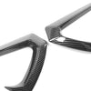 Side Fender Vents Compatible With 2020-2022 Tesla Model Y, Carbon Fiber Print ABS Plastic Driver Passenger Side Air Flow Camera Vent Cover Decor Trim 2PC, 2021