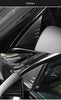 A-Pillar Real Carbon Fiber Trim for 2020-2023 Tesla Model Y (Matte Carbon Fiber)