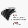 Tesla Model 3 & Model Y Steering Wheel Covers - Matte Carbon Fiber Pattern