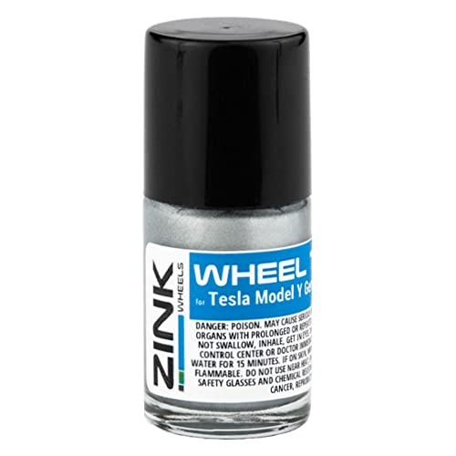 Tesla Wheel Touch Up Paint for 19" Model Y Silver Gemini Rims - DIY Inexpensive Curb Rash Repair