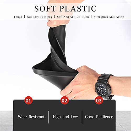 Mudguard Accessories, Suitable for Tesla Model Y Mud Flaps Splash Guards Fender, 4 Pcs Mud Flaps Kit No Need to Drill Holes,CarbonFiber