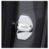 Protective Cover Door Lock Cover 4PCS for 2018-2022 Tesla Model 3 2020-2022 Tesla Model Y Silver