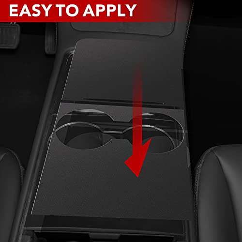 Center Console ABS Plastic Overlays for 2021-2022 Tesla Model 3 & Y