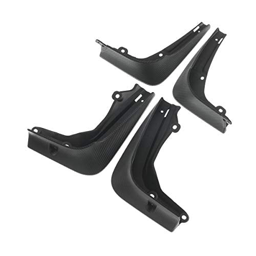 Mud Flaps Splash Guards Replacement for Tesla Model S 2017-2021 Front and Rear (Set of 4)
