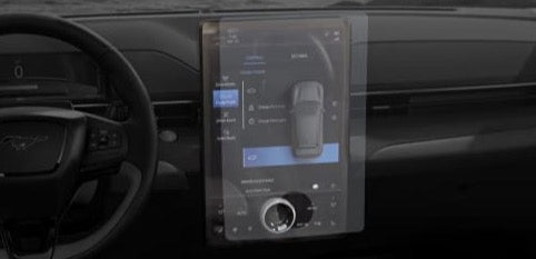 Mustang Mach-E 9H Matte Finish Screen Protector Center Control Compatible with 2021 Mustang Mach-E Anti-Glare Anti-Fingerprint