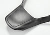 Steering Wheel Frame/Trim for 2017-2022 Tesla Model 3 & Y (Matte Carbon Fiber Pattern)