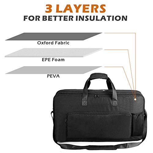 Tesla Model 3, Y & X Frunk Insulated Cooler Bag with Mesh Pockets