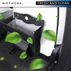 Car Trash Can Trash Bag Hanging Magnetic Buckle Waterproof with Tissue Boxes