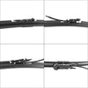 Windshield Wiper Blades for Tesla Model X,Wiper Blade Kit with Integrated Washing