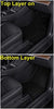 Floor Liner Fit for Tesla Model Y 2020 2021 Fully Embedded No Edge Customized Floor Mat Frunk Trunk Blanket-Non-Slip Waterproof Car Carpet Protect All Weather (Black)