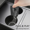 2021-2022+ Tesla Model 3 & Model Y Cup Holder Divider (Matte Gray)