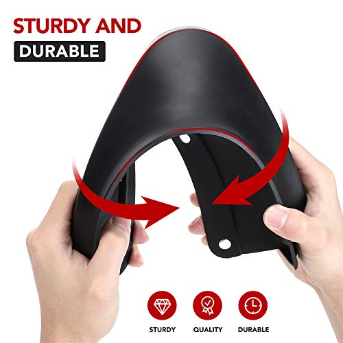 Tesla Model Y Mud Flaps Splash Guards (Set of Four) No Need to Drill Holes