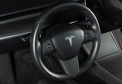 Steering Wheel Frame/Trim for 2017-2022 Tesla Model 3 & Y (Matte Black)