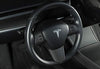 Steering Wheel Frame/Trim for 2017-2022 Tesla Model 3 & Y (Matte Black)