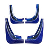 Mudguard Accessories, Suitable for Tesla Model Y Mud Flaps Splash Guards Fender, 4 Pcs Mud Flaps Kit No Need to Drill Holes,Blue