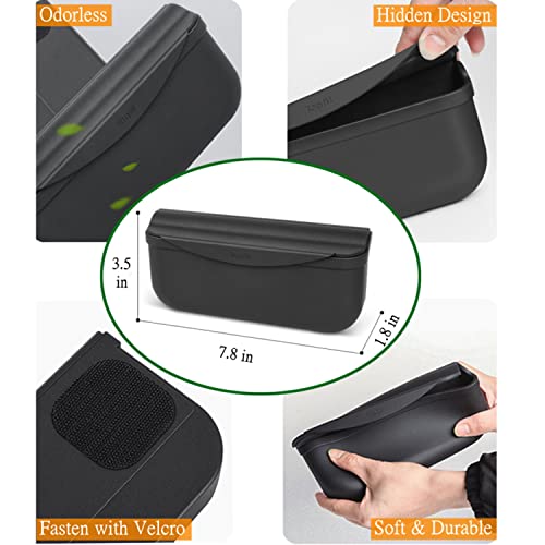 Tesla Model 3 and Y Silicone Storage Box Organizer. Sticks to multiple places.