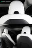 Front Seat Headrest Storage Hooks for Tesla Model 3 & Y (Matte Black)