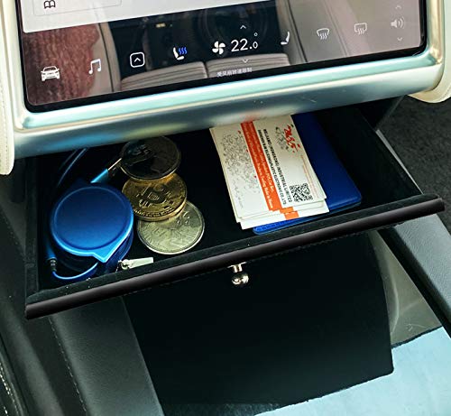 Tesla Model S & X Wooden Center Console Storage Drawer
