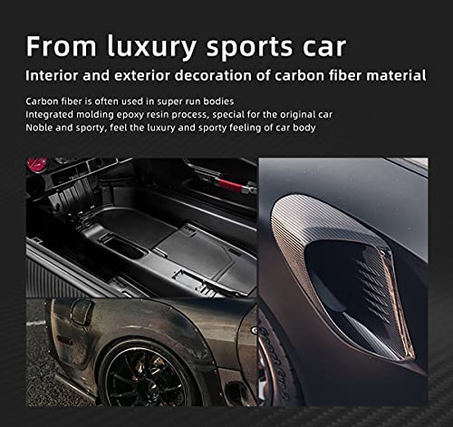 A-Pillar Real Carbon Fiber Trim for 2020-2023 Tesla Model Y (Matte Carbon Fiber)