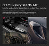 A-Pillar Real Carbon Fiber Trim for 2020-2023 Tesla Model Y (Matte Carbon Fiber)