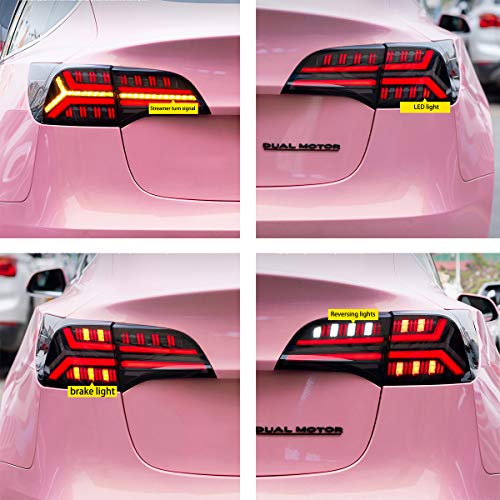 Tesla Model 3 & Y Audi Style LED Sequential Tail Lights