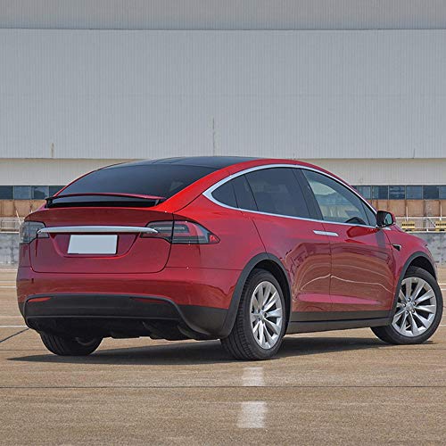 Imitation Carbon Fiber Steering Wheel Cover Trim for 2016-2020 Tesla Model X