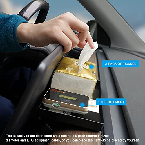 Center Touchscreen Magnetic Hidden Storage Tray for Tesla Model 3 & Y