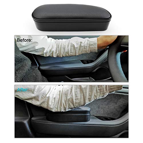 Car Door Elbow Rest Side Door Arm Rest Storage Case for Tesla Model 3/ Model S/Model X, Adjustable Height Arm Rest Comfort