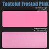 Center Console Wrap Compatible with 2021 Tesla Model 3/Y PVC Material Center Console Cover Interior Decoration Wrap Kit for 2021 Tesla Model 3 Model Y Accessories (Frosted Pink)