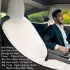 Waterproof and Machine Washable Seat Cover for Tesla Model S, 3, & Y (White)