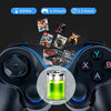 PC Controller Wireless Controller 2.4G Remote Game Console PS3 Controller Tesla Model 3 Screen Controller PC Video Gamepad Joystick with Dual-Vibration for PC(WIN7/8/10/XP) PS3 and Android