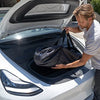 Tesla Model Y Mattress - Premium Tesla Camping Air Mattress with Comfortable, Supportive Memory Foam Insert - Adjustable Firmness - Rest Well (Model Y, Black)
