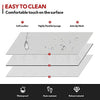Tesla Model 3 & Y White Leather Seat Back Kick Protector/Kick Mat with Storage Bag (1 Piece)