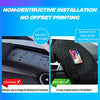 Flannel Dashboard Cover Nonslip Car Dash Board Mat Fit for 2017-2022 Tesla Model 3 Sunshade No-Glare Non-Slip Pad Carpet Sunshield Protector