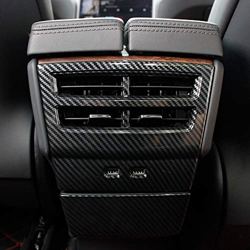 Tesla Model S & X Carbon Fiber Rear Air Vent Cover