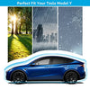 Tesla Model Y Car Cover Snowproof Waterproof All-Weather UV Protection Outdoor Full Exterior Car Cover for Model Y 2020 2021 2022 with Storage Bag