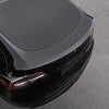 Rear Trunk Wing Performance Spoiler for Tesla Model Y (Gloss Carbon Fiber Pattern)