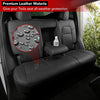 Tesla Model Y Seat Cover Black Leather Car Seat Cushion Protector Custom Fit for Tesla Model Y 2020 2021