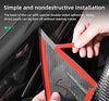 A-Pillar Real Carbon Fiber Trim for 2020-2023 Tesla Model Y (Bright Carbon Fiber)