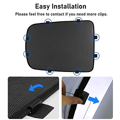 Tesla Model Y Glass Roof Sunshade + UV/Heat Insulation Film