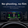 5 inches HUD, 3D Reflection Gauge Head Up Display Compatible with Tesla Model 3 Model Y (After 2019), Speed Warning, Speedometer,Battery Display and GPS etc (Upgraded on July)