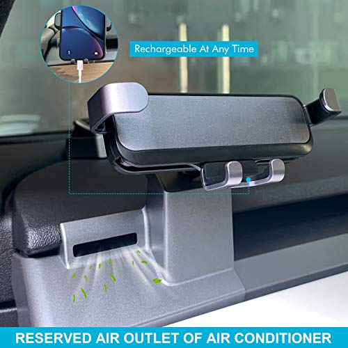 Car Cell Phone Mount for Tesla Model 3 Fixed Clip Safety Cell Phone Holder Stand, Tesla Phone Mount for Model 3, Windshield Phone Holder for Car