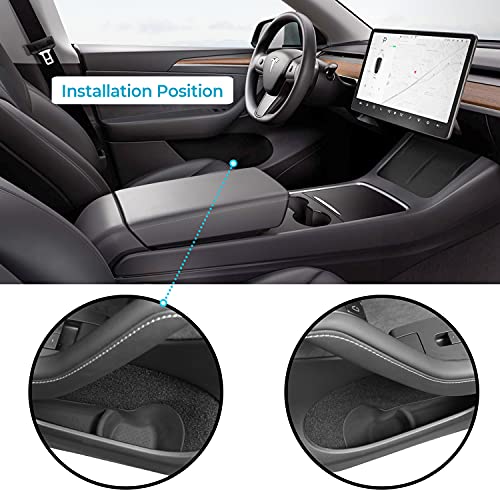 Tesla Model Y Front Door Side Storage Tray Organizer (2 Piece Set)