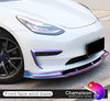 Starry Sky Chameleon Series ABS Bumper Headlight Patch for 2017-2022 Tesla Model 3 & Y