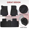3D All-Weather Anti-Slip Waterproof Floor Liner Mats for 2021-2022 Tesla Model Y