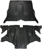 Sound Dampening Front & Rear Axle Skid Plates for Tesla Model 3