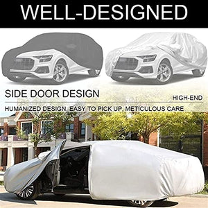 FULL CAR COVER COMPATIBLE WITH Hyundai Kona Lantra loniq Matrix 100%WATERPROOF SUNSCREEN ANTIFREEZE ANTI-HAIL ANTI-SCRATCH ANTI-BIRD DROPPINGS ALL-WEATHER PROTECTION ( Color : A , Size : Ioniq EV )