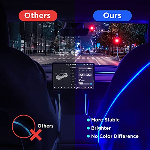2016-2020 Tesla Model 3 & Y Interior Car Neon Lights (Center Console + –  The EV Shop