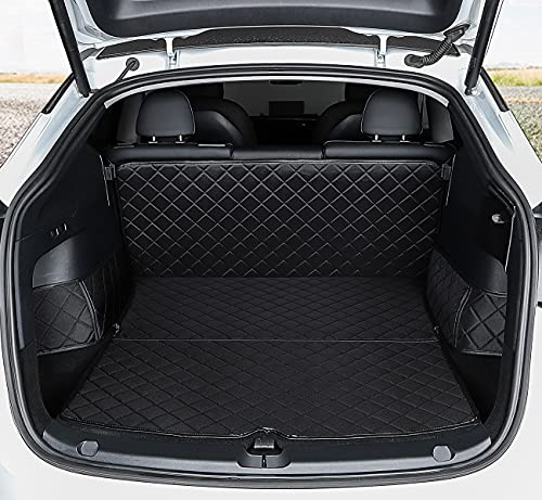Leather Trunk For Tesla Model Y Trunk Mat Accessories 2022 2019-2022 Model Y  Tesla Y Accessoires All-inclusive Back Box Cushion - Cargo Liner -  AliExpress